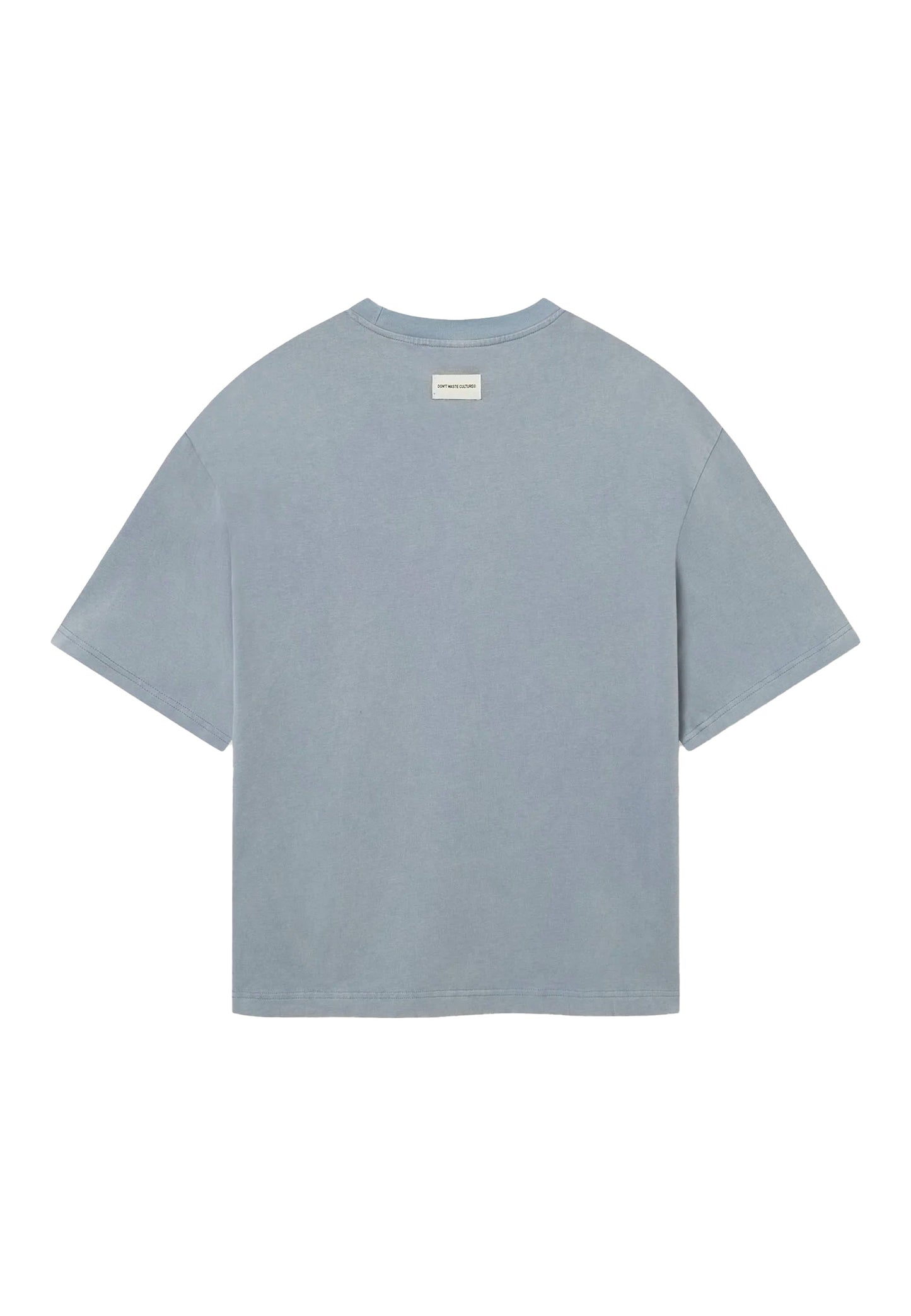 D11.1690 -WASHED BLUE - T-Shirts S/S - DON'T WASTE CULTURE