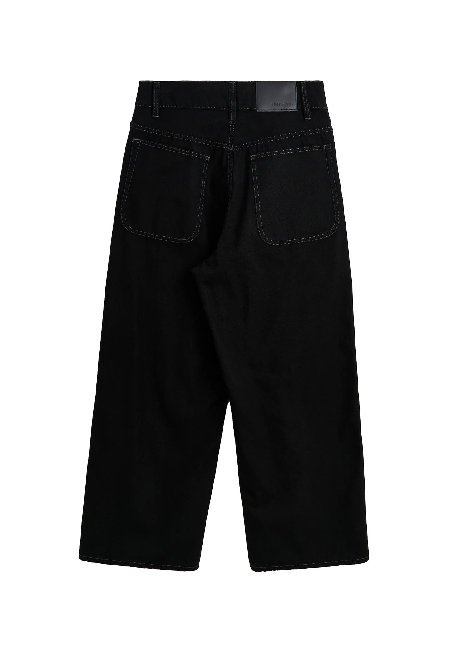 5136-1 BLACK - JEANS - SUNFLOWER