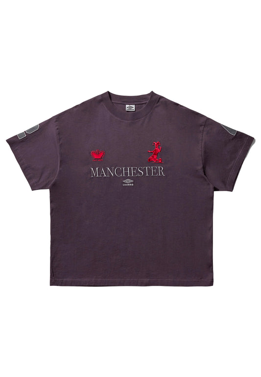 UBMW0397JY121-DARK PURPLE - T-Shirt e Polo - UMBRO SJ