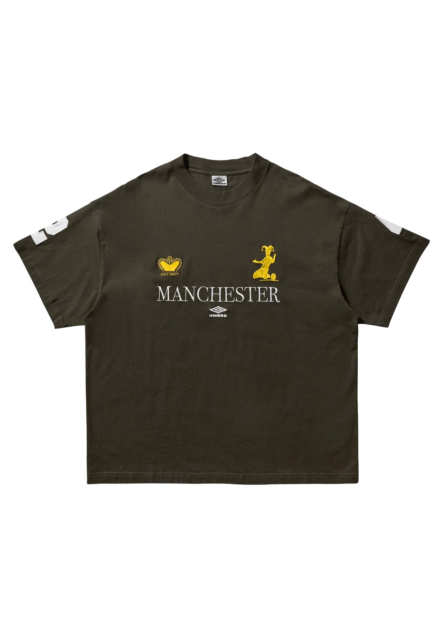 UBMW0397JY121-DARK OLIVE - T-Shirt e Polo - UMBRO SJ